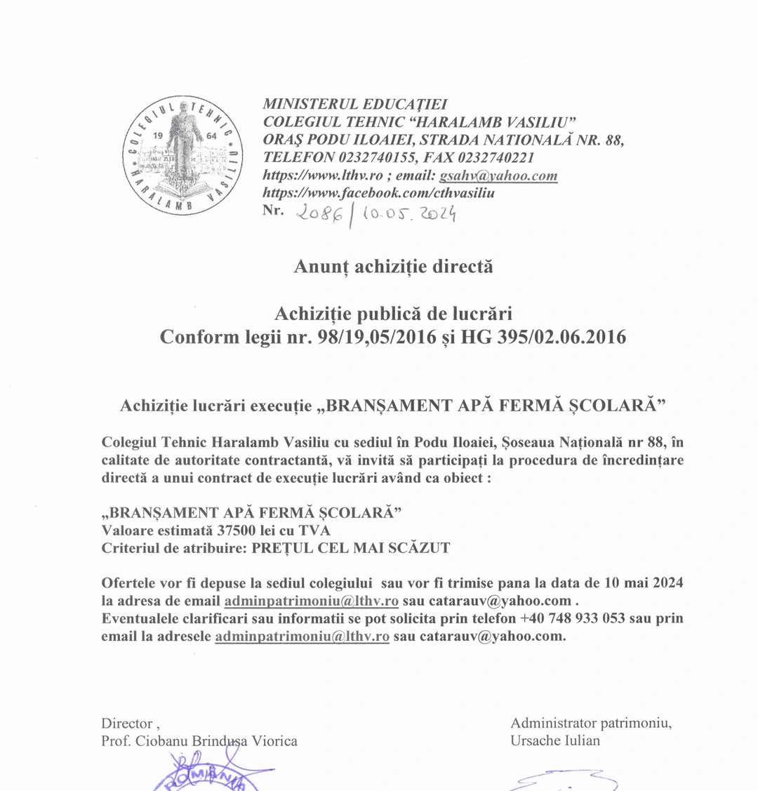Achiziție publică directă Achiziție publică directă